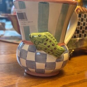 Mackenzie Childs mug from seasonal collection